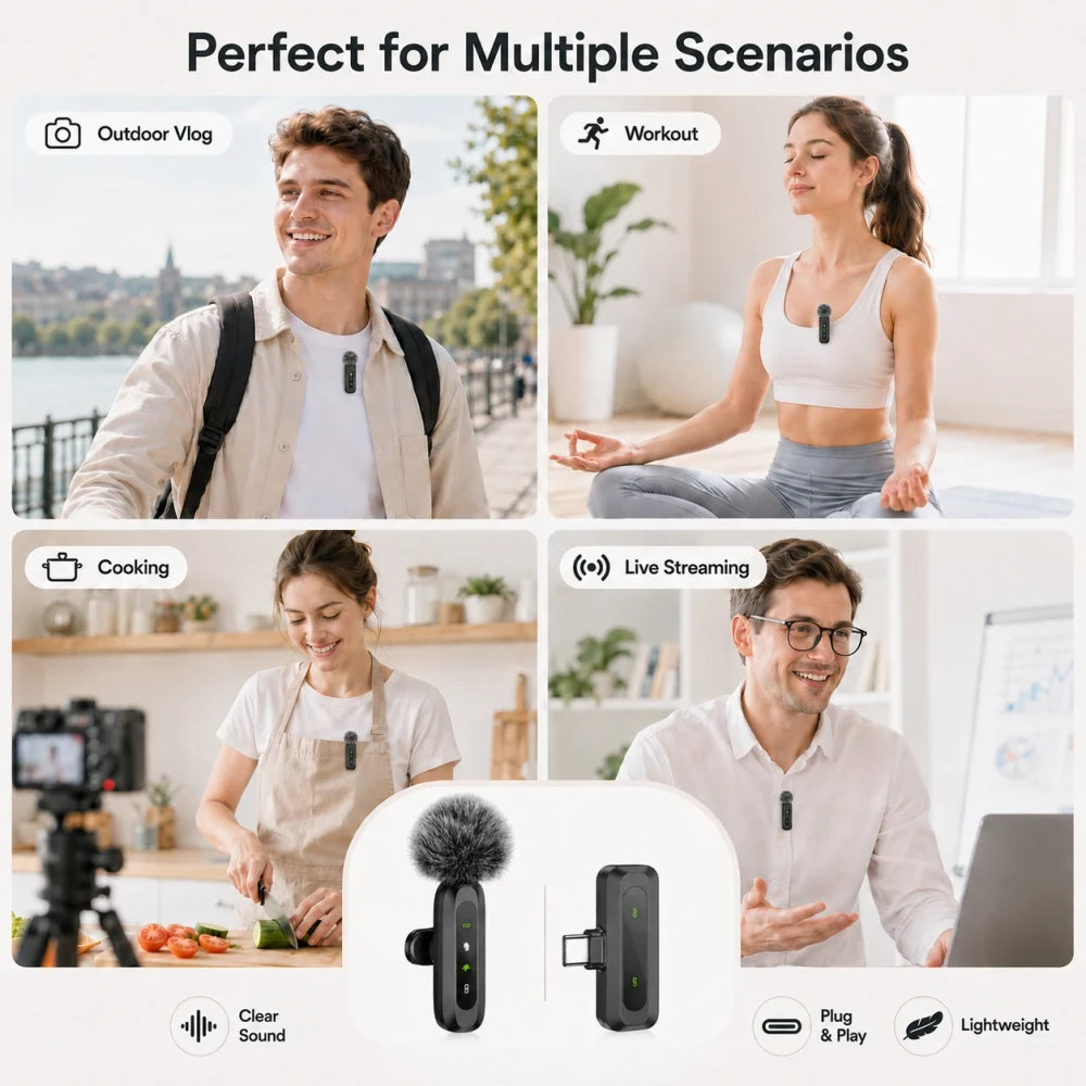Wireless Lapel Microphone