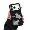 Embroidered Dog Phone Case